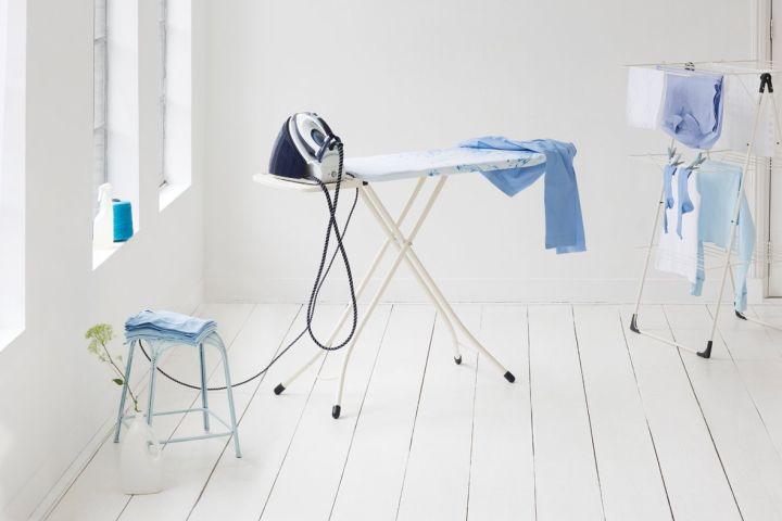 Table à repasser taille C -124 x 45 cm, pour centrale vapeur - Cotton Flower Brabantia UGS108884_4