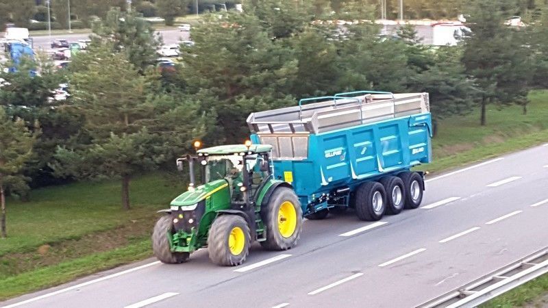 Rollspeed 8851 - Benne agricole monocoque Rolland - Volume maximal 51 m³, hauteur de caisse 1m80, acier HLE_4