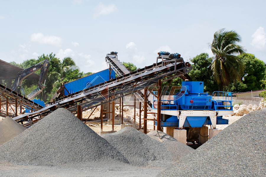 Concasseur broyeur vsi pour fabrication de sable artificial utilisant l'agrégat_4