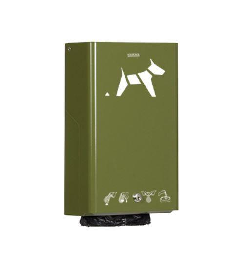 Distributeur mural hygiène canine - 4 couleurs disponibles - Fabrication Française_4