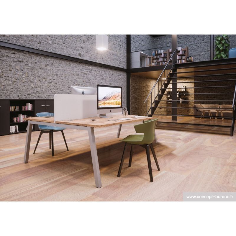 Uri - bureau open space - bureau pour 2 personnes - design moderne et fonctionnel_4