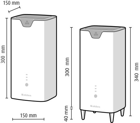 Alana - Purificateur d'air pour lieux d’accueil du public - Technologie LEAF brevetée - Teqoya_4