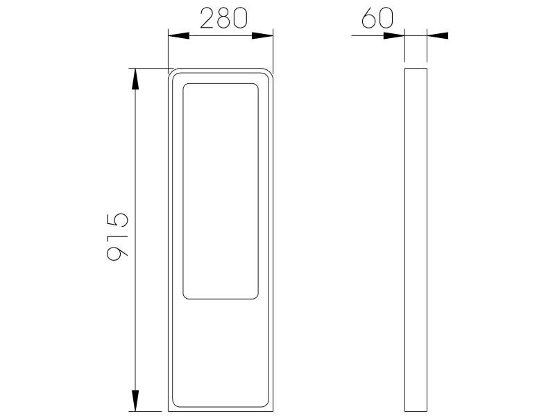 AV3800 arceau urbain Canebière - Urban'NT - en fonte - création Foster + Partners - H 915 mm_4