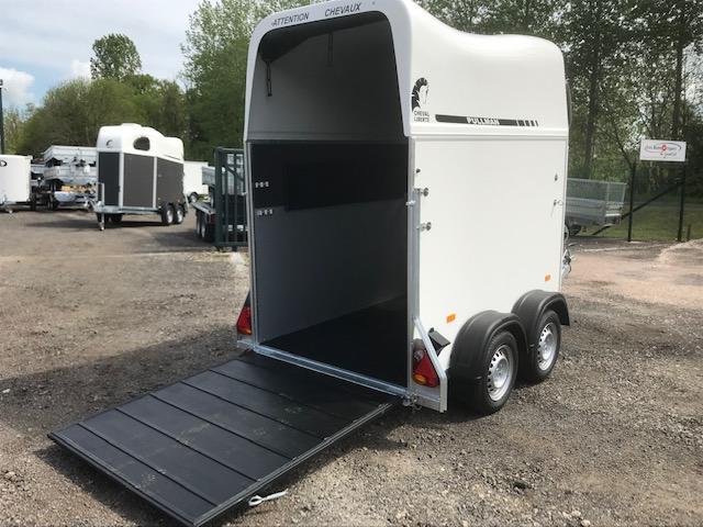 Remorque pour transport d'animaux - 1,5 place - cheval liberté gold one_4
