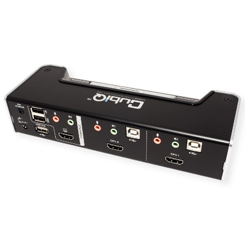 Aten cs1792 switch kvm hdmi, usb, audio, hub usb, 2 ports_4