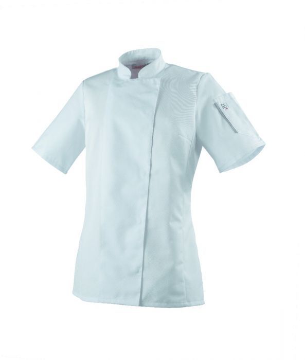 Unera MC - Veste de cuisine ajustée Robur - avec pinces poitrine et poche stylo_4