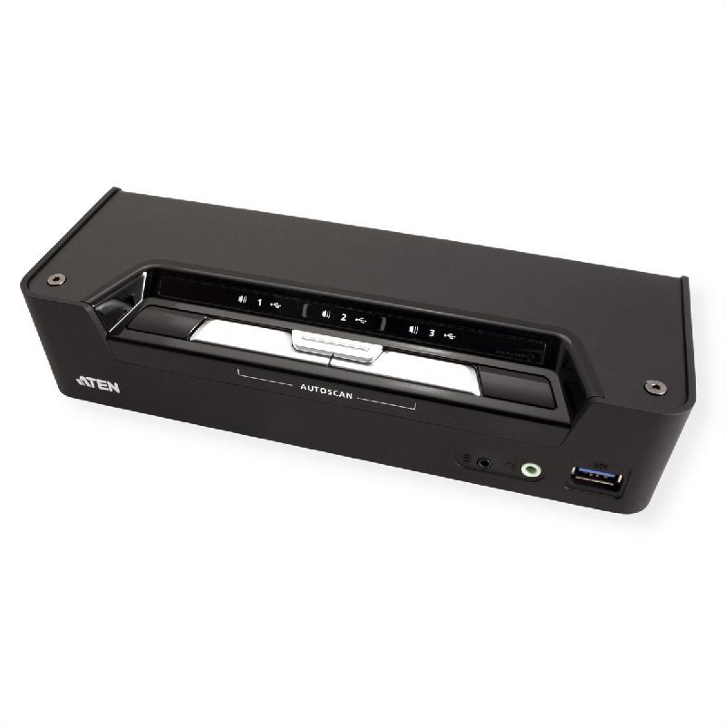 ATEN CS1953 Commutateur KVMP hybride DisplayPort USB-C 3 ports_4