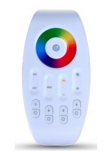 Banque d'accueil lumineuse Organic avec accès PMR - MDD - Blanc brillant, Droite_4