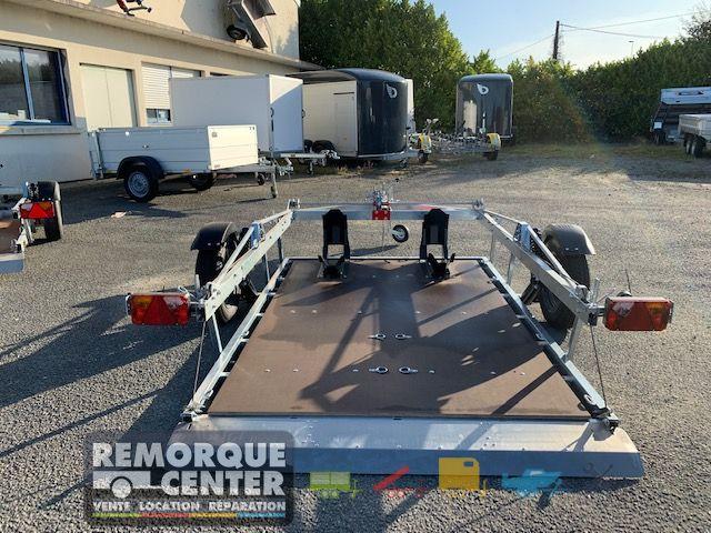 Remorque Abaissable Porte-moto YO REMORQUE CCL8 - Deux motos - 250 x 160 cm - Ref. 39460/43460_4