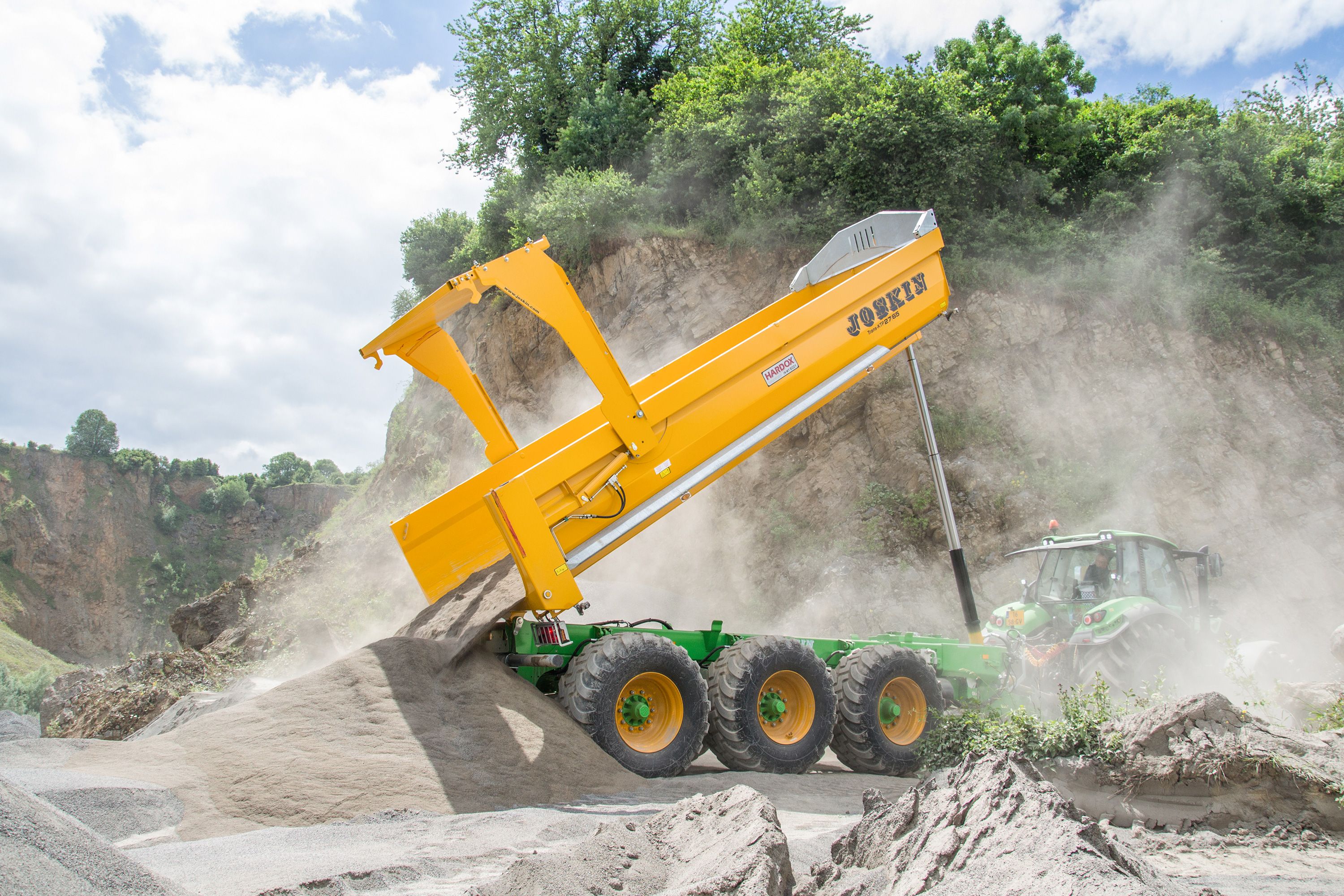 Benne Trans-KTP avec dispositif de freinage performant