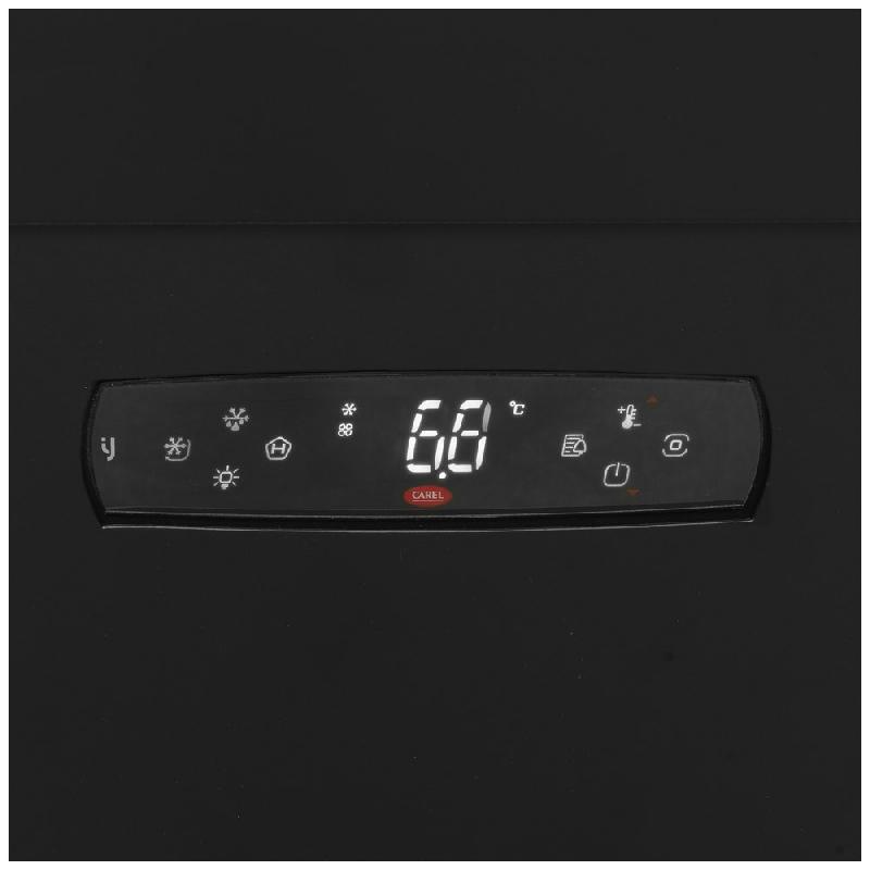 Vitrine réfrigérée 2 portes - 740L - Noir | Tefcold - MDCA1250HB_4