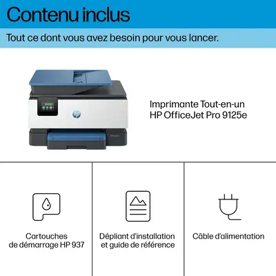 OfficeJet Pro 9125e Sans fil All-in-One Couleur Imprimante, Instant Ink; Impression recto-verso_4