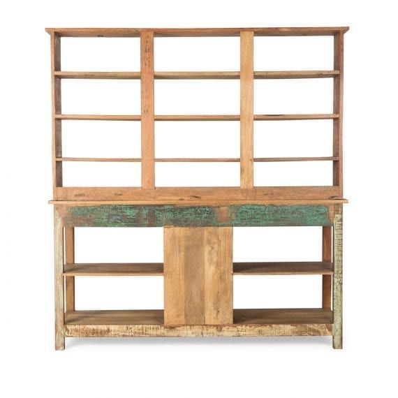 Sadao - meuble présentoir en bois décapé - francisco segarra - 170x54xh182cm_4