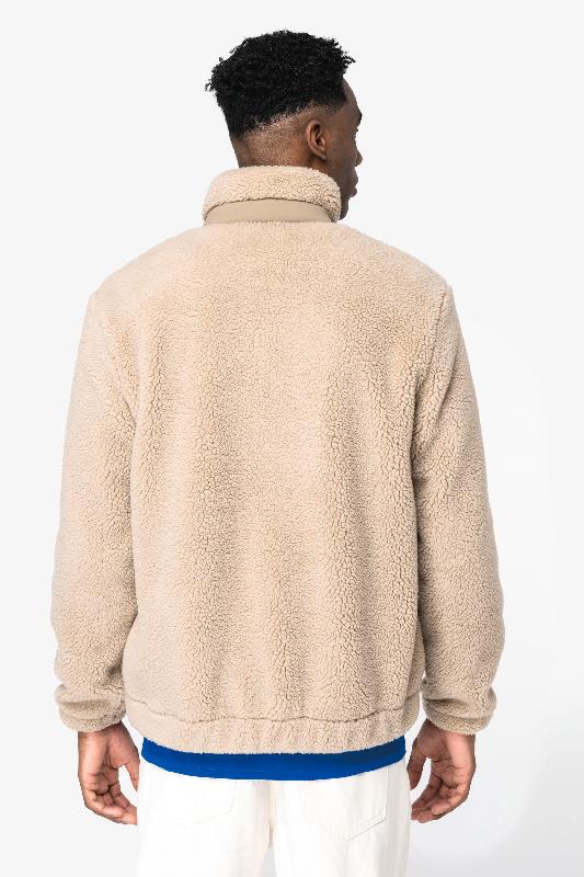 Veste écoresponsable unisexe en sherpa avec polaire intérieure - Réf: NS604 - Native Spirit_4