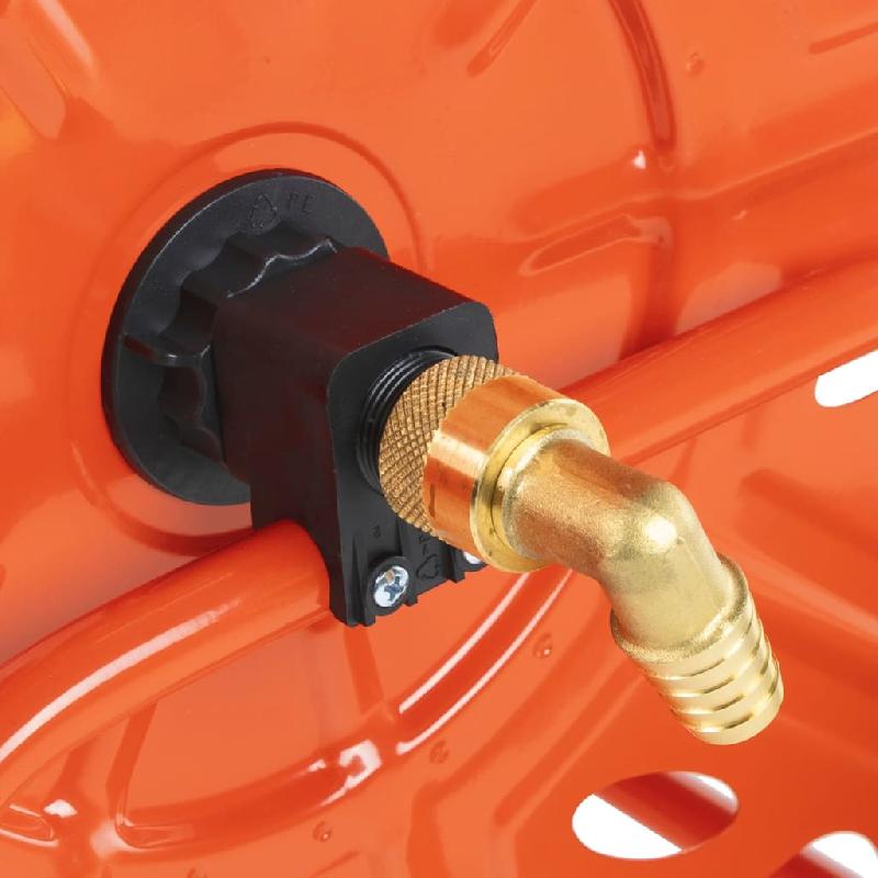 Vidaxl chariot d'enrouleur pour tuyau de 140 m 3/4