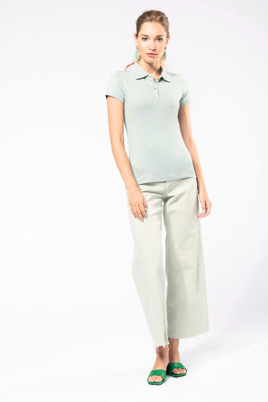 Polo piqué manches courtes femme - Réf: K240 - Kariban - 95% coton, 5% élasthanne_4