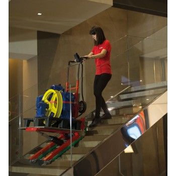 Diable de transport électrique à chenilles - Domino 400 - 4 moteurs, capacité 300 à 400 kg_4