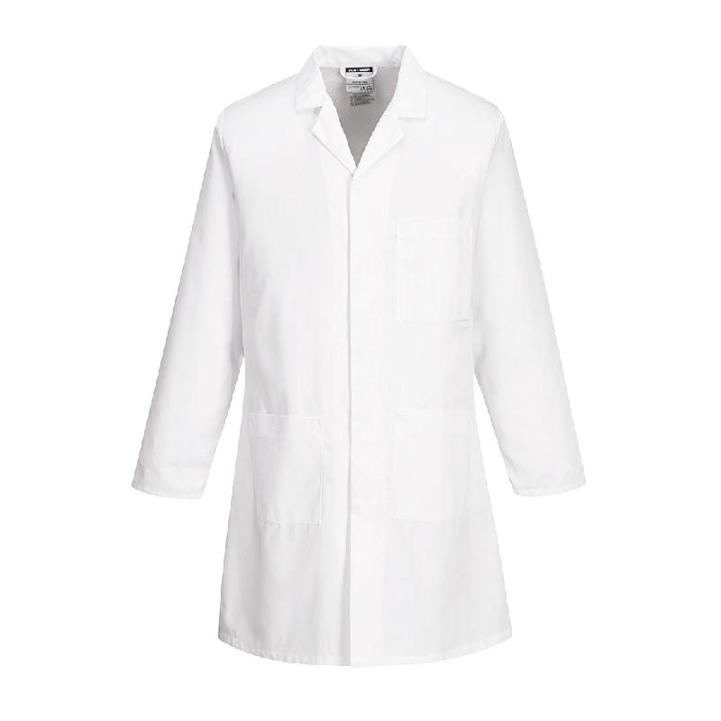 Blouse Standard poly/coton - Blanc / XXXL_4