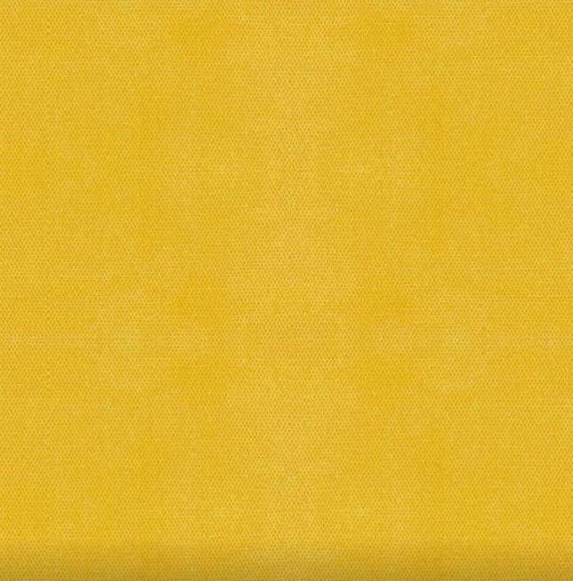 Canapé convertible express GAVINA 140 cm - Matelas 16 cm - Tissu jaune avec passepoil blanc - Ouverture rapide_4