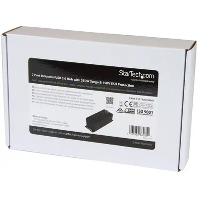 StarTech Hub USB 3.0 à  7 ports avec adaptateur d_4