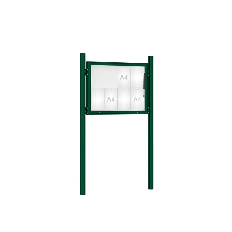 Vitrine 1000 poteaux ronds diam. 76 mm_4
