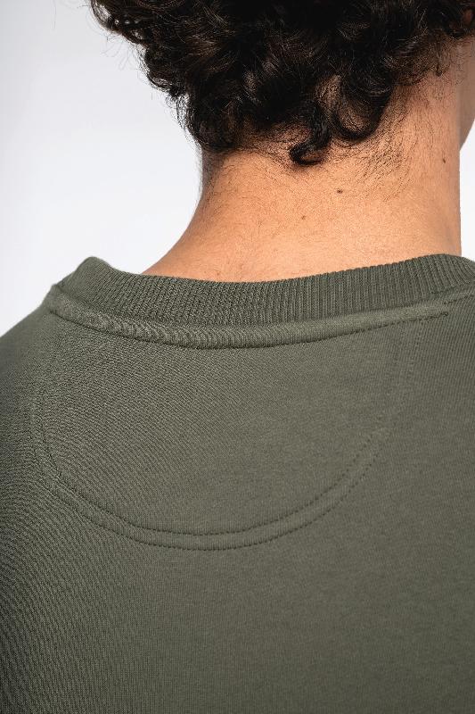 Sweat-shirt écoresponsable unisexe - Col rond oversize - 100% coton biologique - Réf: NS440_4
