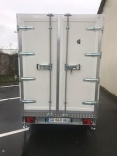 Remorque frigorifique double essieu 1300kg - RAPHA 21 - PTAC 2500kg - Température 0 à 5°C_4