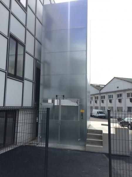 Monte-charges extérieur Hamon - charge 2000 kg à 2500 kg - dimensions jusqu'à 4000x2200 mm - élévation 12 m_4