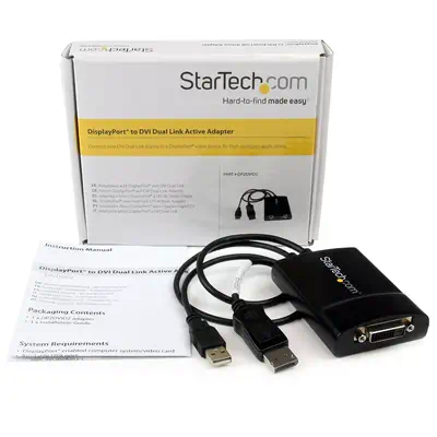 StarTech Adaptateur Actif DisplayPort vers DVI-D Dual Link_4