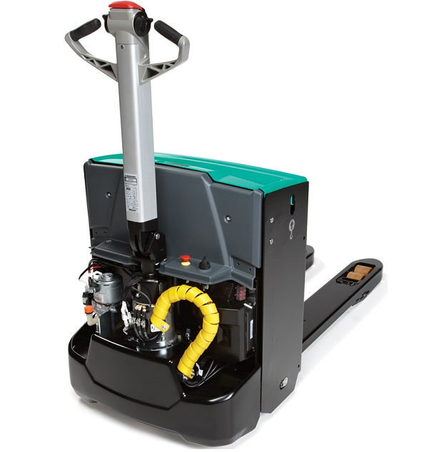 Transpalette électrique Mitsubishi Premia ES PBP16N2 - 1600 kg, haute stabilité et performance_4