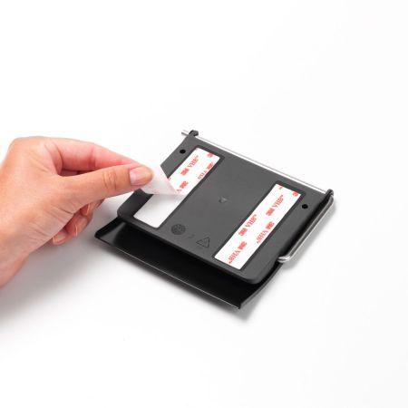 Porte-rouleau de papier hygiénique ReNew - Matt Black - Brabantia UGS108600 - Acier - Design élégant et durable_4