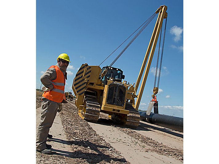 Pl83 - tracteurs pose-canalisations - caterpillar finance france - d'une capacité de levage de 170000.0 lb_4