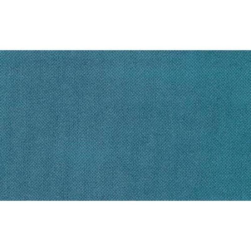 Canapé convertible 3 places Excellence - 140 cm - Sommier à lattes - Matelas memory 18 cm - Velours bleu azur_4