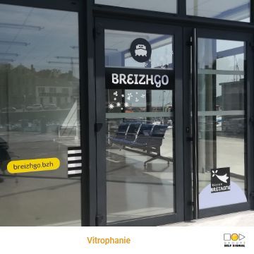 Conception d'enseigne lumineuse - caissons lumineux, lettres découpées et boîtier, enseignes textiles tendues_4