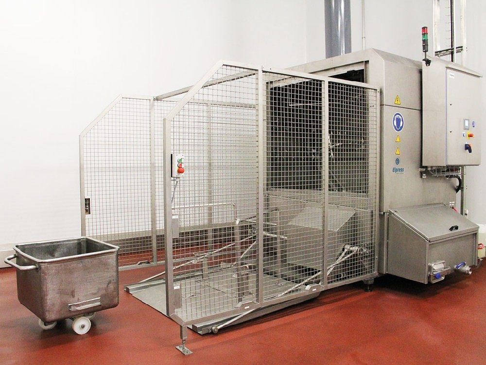 ENW - Laveuses industrielles alimentaires Elpress - pour cuves avec capacités jusqu'à 60 cuves par heure_4