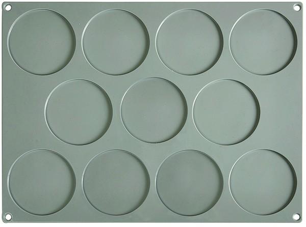 Disco Piccolo - Moule en silicone Gourmand Pavoni Italia - 11 empreintes_4
