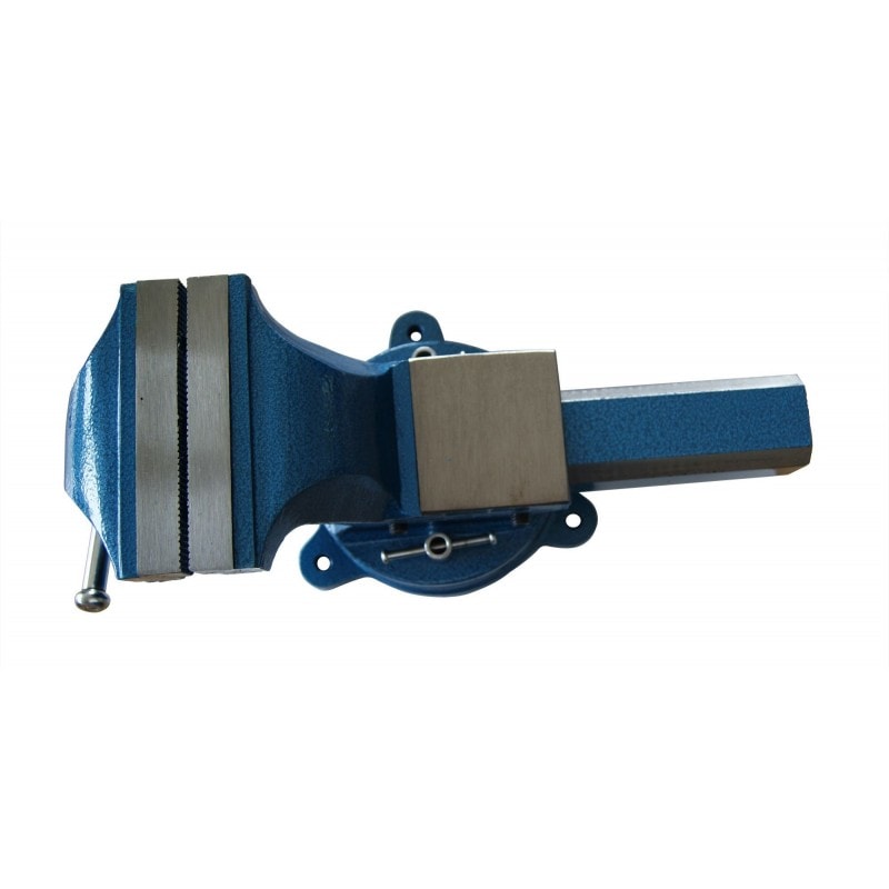 Etau d'établi 175 mm Unicraft - 6350175 - mors parallèles, base tournante 360°, robuste et stable_4