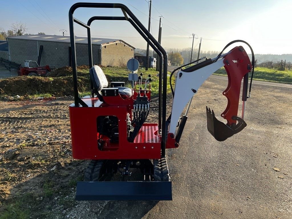 Mini-pelle pour les travaux d'excavation - ph1000 - 14 cv_4