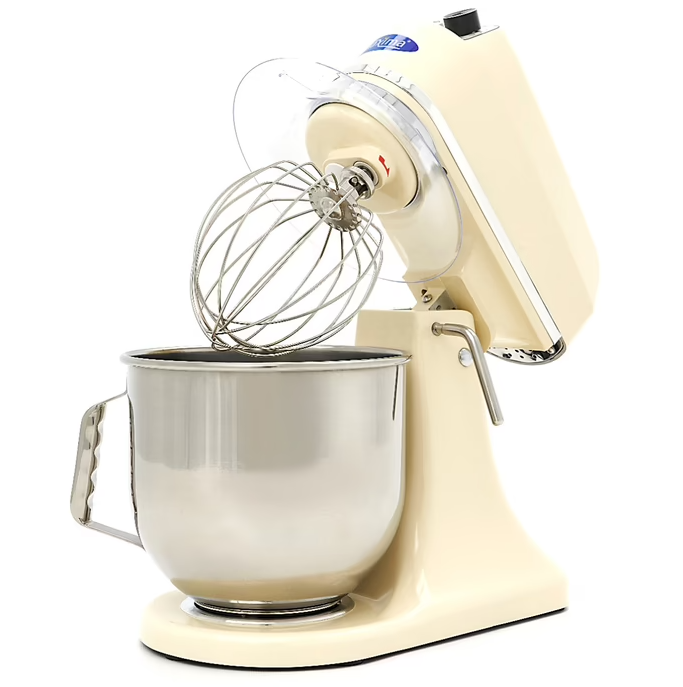 Mixer planétaire - 7 L - jusqu'à 2 kg de pâte - ivoire | Maxima - 09360780_4