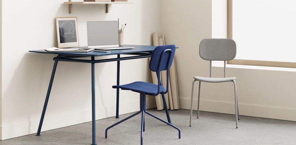 Chaise empilable NEW-SCHOOL - design vintage, configurable et polyvalente_4