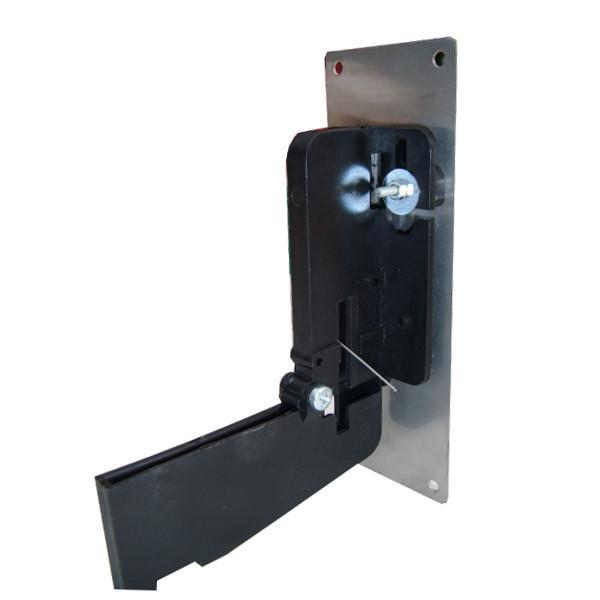 Monnayeur mécanique pour jeton à clé - détrompeur inox pour façade 120mm (150mm en option)_4