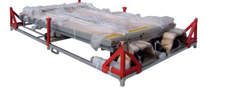 Remorque abri de chantier à 1 essieu non freiné, PTC 750 kg PV 490 kg - ECIM - Réf. AC 35 TA 075 SF_4