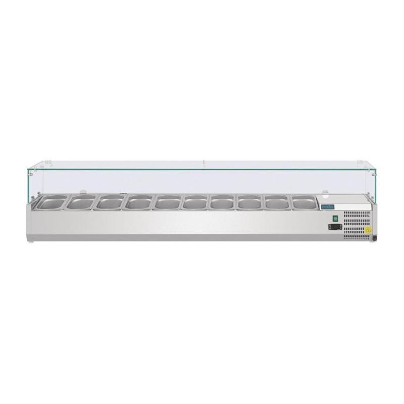 Saladette réfrigérée Série G 10x GN1/4 | Polar - G611_4