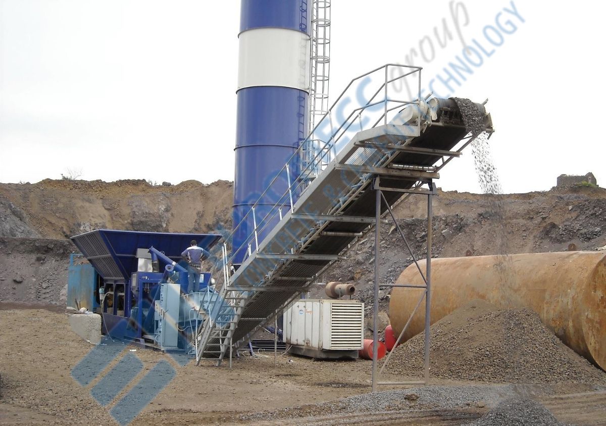 2 MIX/MC Centrale à béton mobile - Euromecc - 150 m3/h - avec malaxeur continu_4