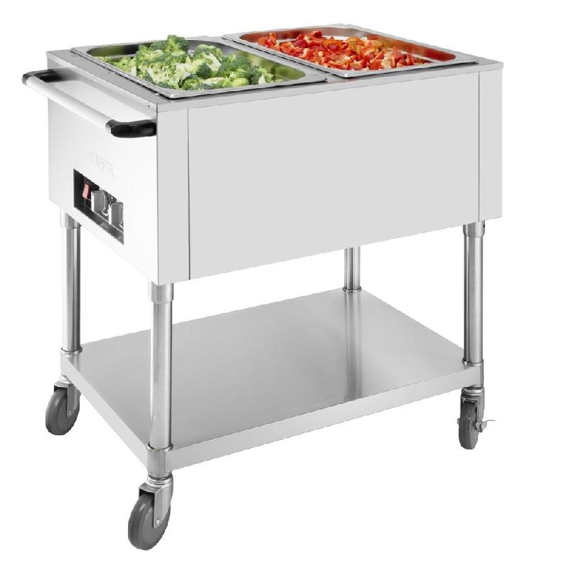 Bain-marie mobile 2x GN 1/1 - Buffalo - JB983_4