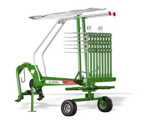 ZK 450 WIR - Andaineur agricole SIPMA - 4,50 m - Transmission d'huile et bras à 4 dents doubles_4