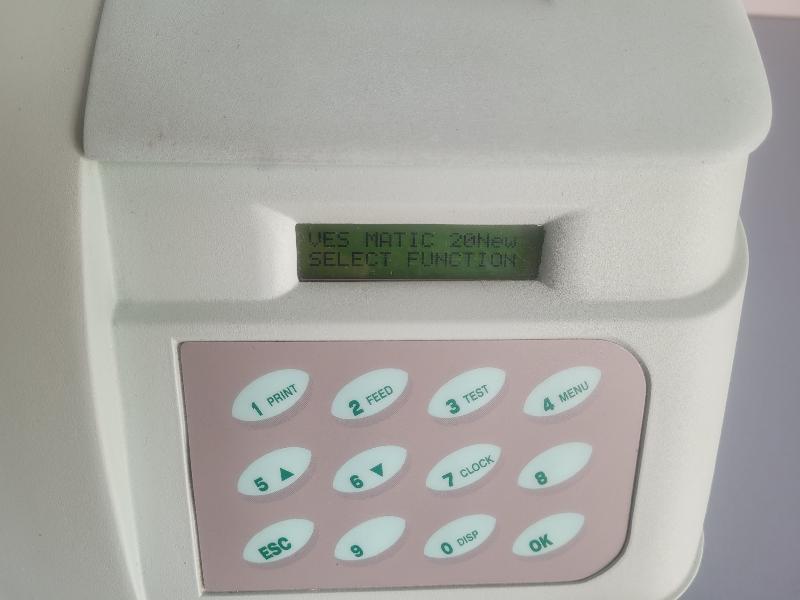 Analyseur de l'ESR automatique VES-MATIC 20 DIESSE pour pièces_4