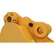 Godet d'excavation à usage normal avec lame de nivellement - caterpillar finance france - 1 400 mm (55 in) - poids 709 kg_4