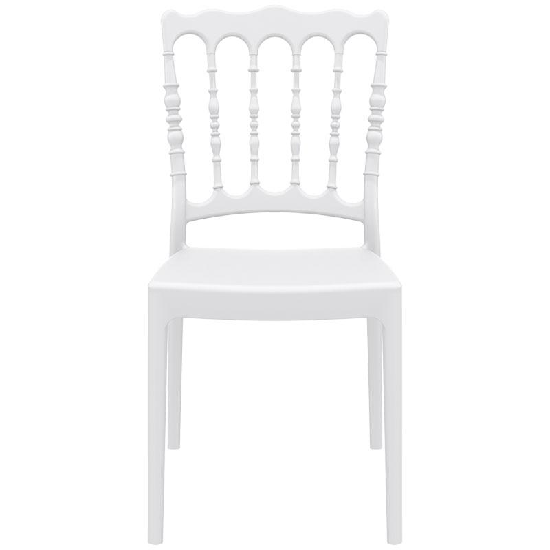 Chaise de reception Napoleon blanche - BLANC_4