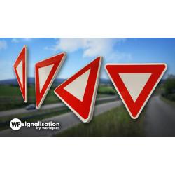 Panneau de priorité AB5 - Arrêt à l'intersection - Pré-signalisation STOP_4